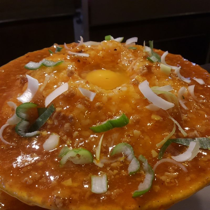 俵飯ランチの定番･ジャージャー飯の作り方(^o^)